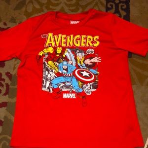Boys shirt marvel with the avengers size 12
